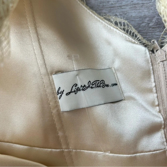 LightInTheBox Lace Ruffles Evening Dress Bridesmaid - Picture 6 of 15